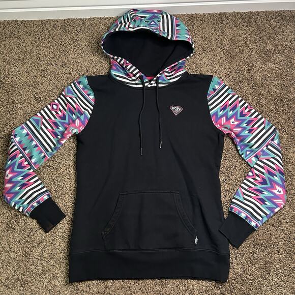 Hooey Women’s Aztec Hoodie/ Sweatshirt Size Small - Picture 1 of 13